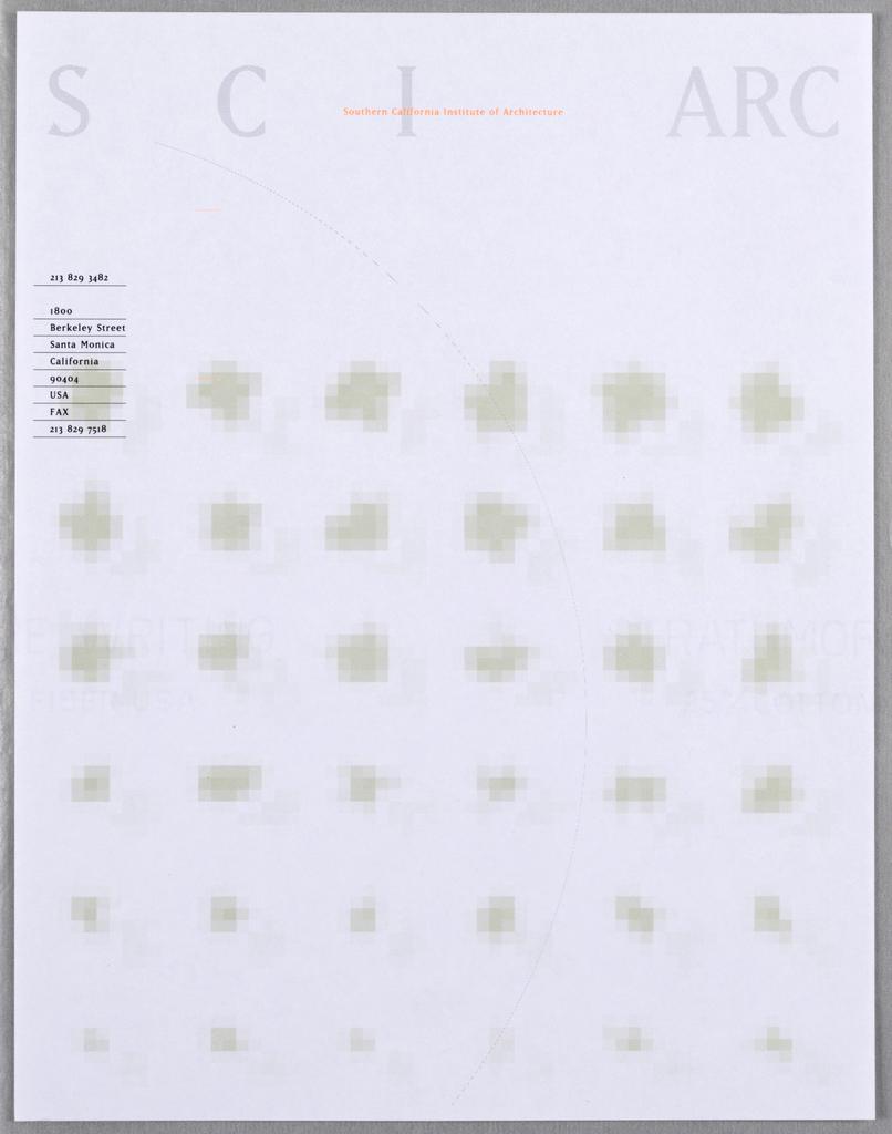 SCI-Arc (Southern California Institute of Architecture)