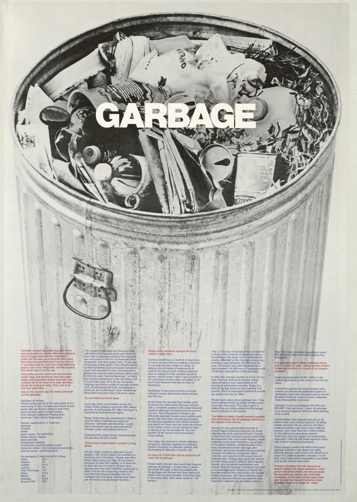 GARBAGE: International Design Conference in Aspen: The Invisible City