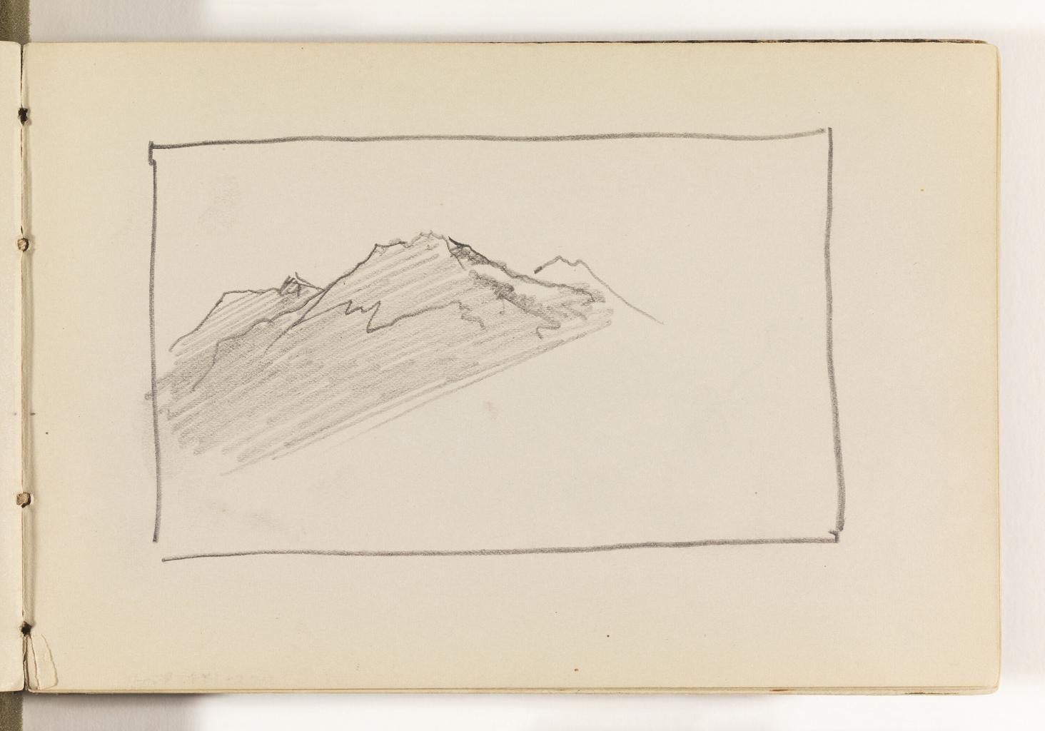 Unfinished Study of Mountains