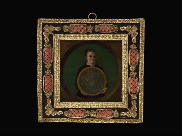 Self-portrait miniature attributed to Sofonisba Anguissola