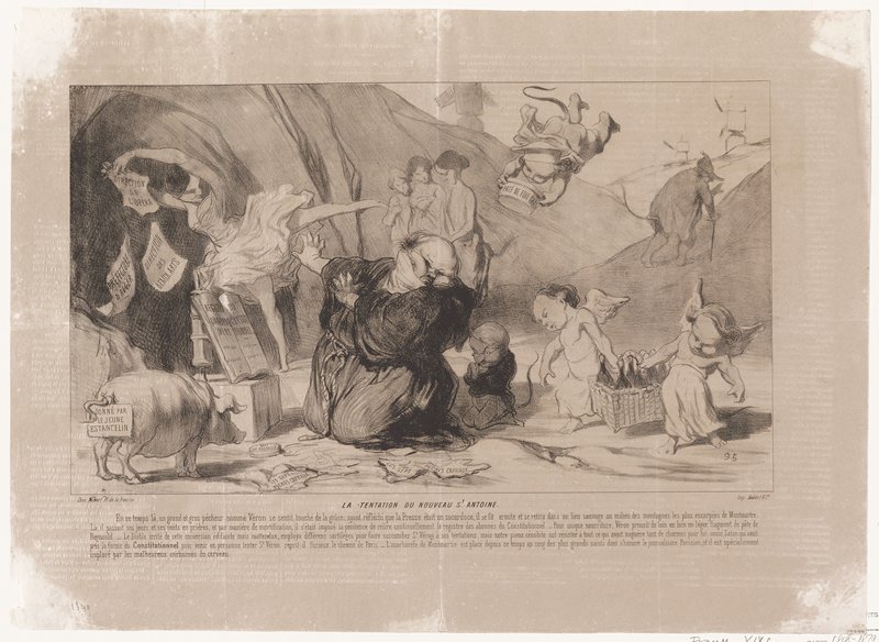 La Tentation du Nouveau Saint Antoine (Le Dr. Veron)