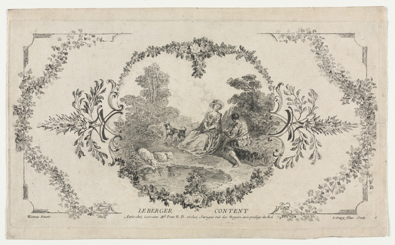 The Happy Shepherd, Arabesque