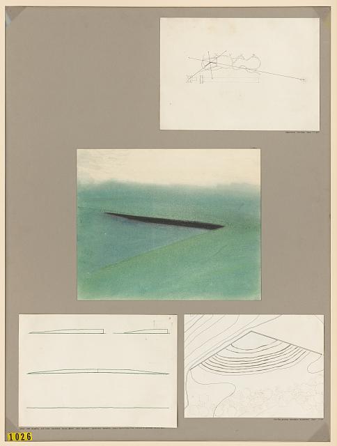 [Vietnam Veterans Memorial, Constitution Avenue and Henry Bacon Drive, N.W., Washington, D.C. Competition drawing]