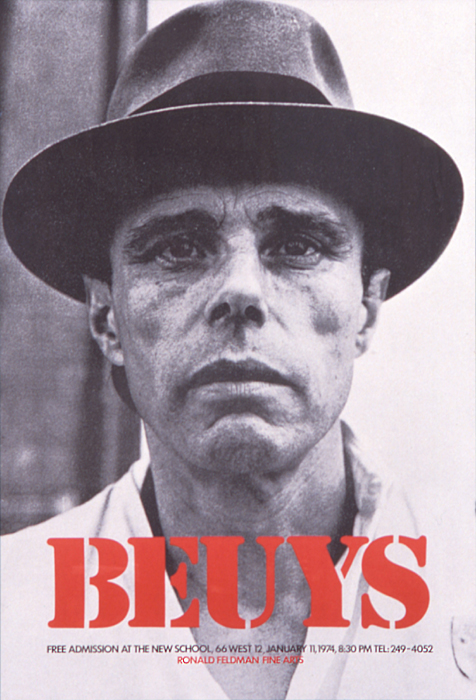 Joseph Beuys portrait