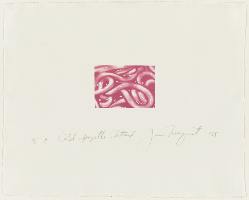 Cold Spaghetti Postcard